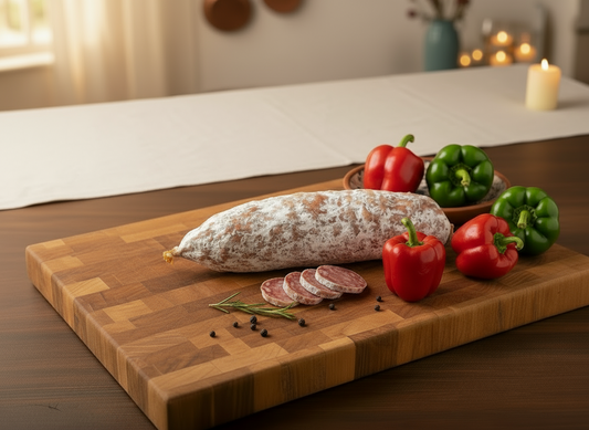 SAUCISSON SEC 150G MEXICAIN (oignon, piment, poivron)